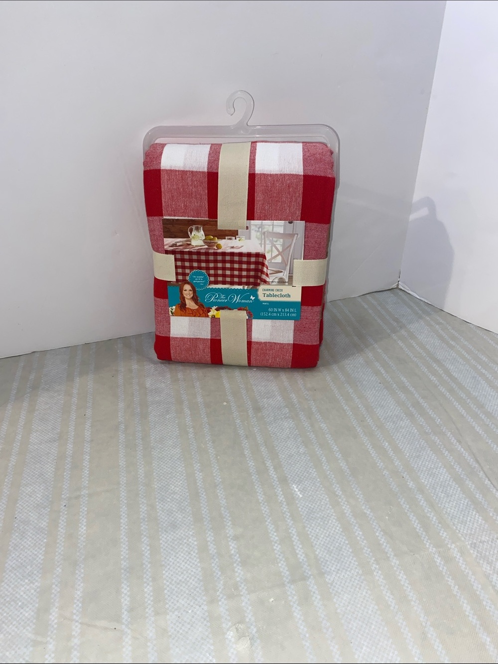 Mainstays Red and White Buffalo Check Tablecloth